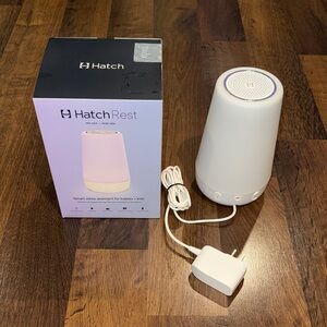 Hatch Rest 2nd Gen Smart Sleep Assistant - White - New in Open Box